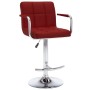 Kitchen stools, 2 units, synthetic leather, burgundy color. by , Kitchen stools - Ref: Foro24-323629, Price: 130,17 €, Discou...