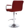 Kitchen stools, 2 units, synthetic leather, burgundy color. by , Kitchen stools - Ref: Foro24-323629, Price: 130,17 €, Discou...