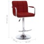 Kitchen stools, 2 units, synthetic leather, burgundy color. by , Kitchen stools - Ref: Foro24-323629, Price: 130,17 €, Discou...