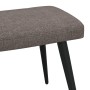 Sillón de relax con reposapiés de tela gris taupe de , Sillones - Ref: Foro24-327961, Precio: 116,96 €, Descuento: %