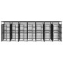 Outdoor dog kennel with a steel roof, 12.9 m² by , Dog kennels and fences - Ref: Foro24-3097952, Price: 2,00 €, Discount: %