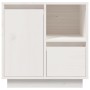 Mesita de noche madera maciza de pino blanco 50x34x50 cm de , Mesitas de noche - Ref: Foro24-814481, Precio: 62,10 €, Descuen...