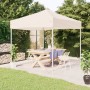 Carpa para fiestas plegable color crema 2x2 m de , Carpas y cenadores - Ref: Foro24-93494, Precio: 89,67 €, Descuento: %