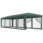 Party tent with 10 green HDPE mesh walls 3x12 m by , Tents and gazebos - Ref: Foro24-319248, Price: 201,95 €, Discount: %