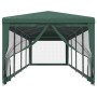 Party tent with 10 green HDPE mesh walls 3x12 m by , Tents and gazebos - Ref: Foro24-319248, Price: 201,95 €, Discount: %