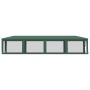 Party tent with 10 green HDPE mesh walls 3x12 m by , Tents and gazebos - Ref: Foro24-319248, Price: 201,95 €, Discount: %