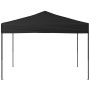 Carpa para fiestas plegable negro 3x3 m de , Carpas y cenadores - Ref: Foro24-93518, Precio: 97,42 €, Descuento: %