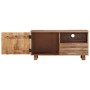 Solid mango wood TV stand 90x30x45 cm by , TV Furniture - Ref: Foro24-287760, Price: 232,74 €, Discount: %