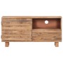 Mueble de TV de madera maciza de mango 90x30x45 cm de , Muebles TV - Ref: Foro24-287760, Precio: 232,74 €, Descuento: %