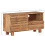 Mueble de TV de madera maciza de mango 90x30x45 cm de , Muebles TV - Ref: Foro24-287760, Precio: 232,74 €, Descuento: %