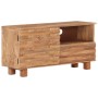 Mueble de TV de madera maciza de mango 90x30x45 cm de , Muebles TV - Ref: Foro24-287760, Precio: 232,74 €, Descuento: %