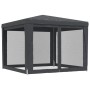 Carpa para fiestas 4 paredes de malla HDPE gris antracita 3x3 m de , Carpas y cenadores - Ref: Foro24-319229, Precio: 86,33 €...