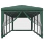 Carpa para fiestas con 8 paredes de malla HDPE verde 3x9 m de , Carpas y cenadores - Ref: Foro24-319243, Precio: 152,12 €, De...