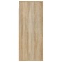 Armario de pared madera contrachapada roble sonoma 80x33x80 cm de , Aparadores - Ref: Foro24-816595, Precio: 67,77 €, Descuen...