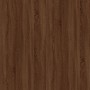 Wheeled wardrobe made of brown oak plywood, measuring 60x45x60cm. by , Lockers and storage cabinets - Ref: Foro24-826356, Pri...