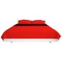 Cubrecama acolchado doble cara 220x240 cm rojo y negro de , Colchas y edredones - Ref: Foro24-131553, Precio: 28,99 €, Descue...