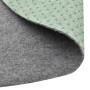 Artificial grass with round studs Ø130 cm gray by vidaXL, artificial flora - Ref: Foro24-147807, Price: 25,31 €, Discount: %