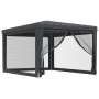 Carpa para fiestas 4 paredes de malla HDPE gris antracita 3x4 m de , Carpas y cenadores - Ref: Foro24-319234, Precio: 97,22 €...