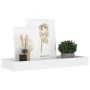 Loggia wall shelves 4 units white MDF 40x15x4 cm by , Shelves and shelves - Ref: Foro24-330200, Price: 42,10 €, Discount: %