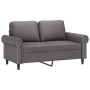 3-piece gray faux leather sofa set with cushions by , Sofas - Ref: Foro24-3202167, Price: 560,77 €, Discount: %