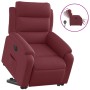 Electric reclining and lift fabric armchair in burgundy red. by , Armchairs - Ref: Foro24-3205007, Price: 321,81 €, Discount: %