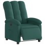 Sillón reclinable eléctrico tela verde oscuro de , Sillones - Ref: Foro24-3204074, Precio: 249,83 €, Descuento: %