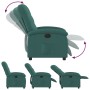 Sillón reclinable eléctrico tela verde oscuro de , Sillones - Ref: Foro24-3204074, Precio: 249,49 €, Descuento: %