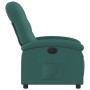 Sillón reclinable eléctrico tela verde oscuro de , Sillones - Ref: Foro24-3204074, Precio: 249,83 €, Descuento: %