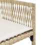 Gartenstühle mit Kissen, 4 Stück, aus synthetischem Rattan in Beige. von , Gartenstühle - Ref: Foro24-365021, Preis: 180,54 €...