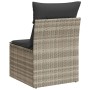 Garden chair without armrests with light gray PE rattan cushions by , Outdoor sofas - Ref: Foro24-366190, Price: 79,69 €, Dis...