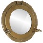 Espejo de ojo de buey de pared aluminio y vidrio Ø38 cm de , Espejos - Ref: Foro24-357853, Precio: 62,46 €, Descuento: %