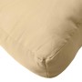 Cushions for pallet sofa 2 units beige melange fabric by , Cushions for chairs and sofas - Ref: Foro24-4002644, Price: 41,25 ...