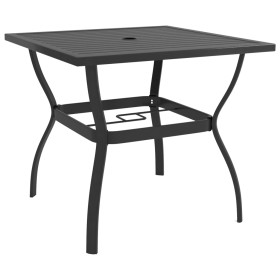 Anthracite gray steel garden table 81.5x81.5x72 cm by vidaXL, Garden tables - Ref: Foro24-312168, Price: 113,99 €, Discount: %