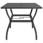 Anthracite gray steel garden table 81.5x81.5x72 cm by vidaXL, Garden tables - Ref: Foro24-312168, Price: 118,77 €, Discount: %