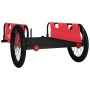 Bicycle trailer made of Oxford fabric and red and black iron. by , Bicycle trailers - Ref: Foro24-94195, Price: 99,99 €, Disc...