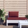 Cushions for pallet sofa 2 units in red wine melange fabric by , Cushions for chairs and sofas - Ref: Foro24-4002650, Price: ...