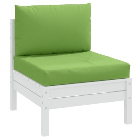 Cushions for pallet sofa 2 units green melange fabric by , Cushions for chairs and sofas - Ref: Foro24-4002646, Price: 33,25 ...