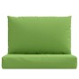 Cushions for pallet sofa 2 units green melange fabric by , Cushions for chairs and sofas - Ref: Foro24-4002646, Price: 33,20 ...