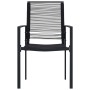 Garden chairs 2 units black PVC rattan by vidaXL, Garden chairs - Ref: Foro24-312171, Price: 91,99 €, Discount: %