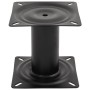 Pedestal para asiento de barco acero negro 18 cm de , Piezas para veleros - Ref: Foro24-4012135, Precio: 35,21 €, Descuento: %