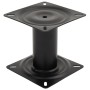 Pedestal for boat seat, black steel, 18 cm by , Sailboat parts - Ref: Foro24-4012135, Price: 35,21 €, Discount: %