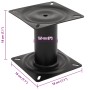 Pedestal para asiento de barco acero negro 18 cm de , Piezas para veleros - Ref: Foro24-4012135, Precio: 35,21 €, Descuento: %