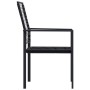 Garden chairs 2 units black PVC rattan by vidaXL, Garden chairs - Ref: Foro24-312171, Price: 91,99 €, Discount: %