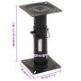 Pedestal para asiento de barco ajustable acero 28-45,5 cm de , Piezas para veleros - Ref: Foro24-4012137, Precio: 46,71 €, De...