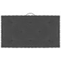 Anthracite gray cotton floor pallet cushion 73x40x7 cm by vidaXL, Cushions for chairs and sofas - Ref: Foro24-324683, Price: ...