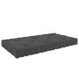 Anthracite gray cotton floor pallet cushion 73x40x7 cm by vidaXL, Cushions for chairs and sofas - Ref: Foro24-324683, Price: ...