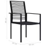 Garden chairs 2 units black PVC rattan by vidaXL, Garden chairs - Ref: Foro24-312171, Price: 91,99 €, Discount: %