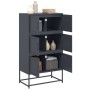 Anthracite gray steel sideboard 68.5x38.5x123.5 cm by , Sideboards - Ref: Foro24-846490, Price: 146,13 €, Discount: %