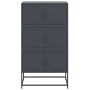 Anrichte aus anthrazitgrauem Stahl 68,5x38,5x123,5 cm von , Sideboards - Ref: Foro24-846490, Preis: 146,13 €, Rabatt: %