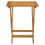 Juego de bistro de 3 piezas ratán PE y madera maciza beige de , Conjuntos de jardín - Ref: Foro24-3281804, Precio: 194,04 €, ...